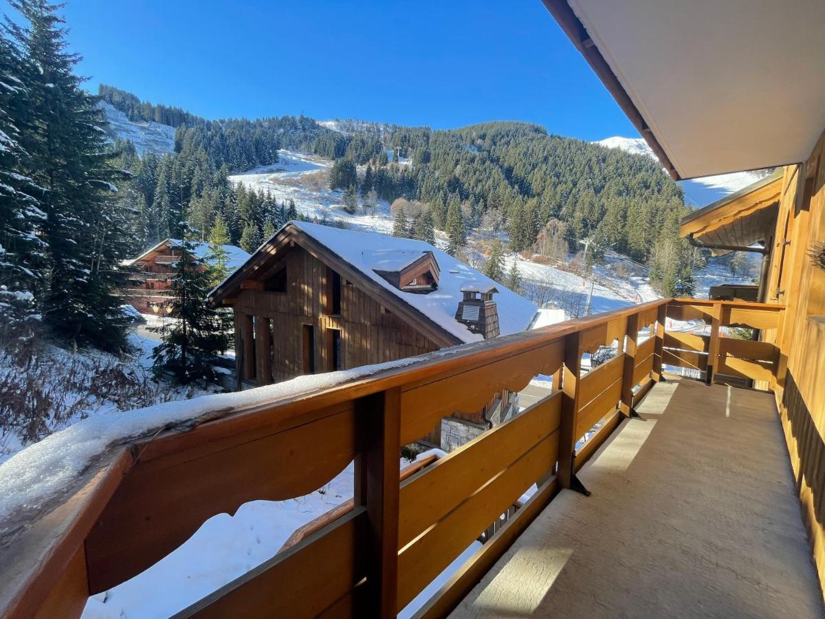 Meribel Centre La Chaudanne, Real Ski In And Out, 3 Bedrooms 2 Bathrooms Newly Renovated, Chalet L'Eperviere Buitenkant foto
